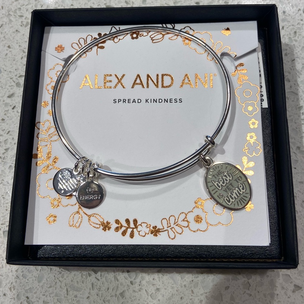 Alex and Ani Bracelet - Spread Kindness - The Best is Yet to Come